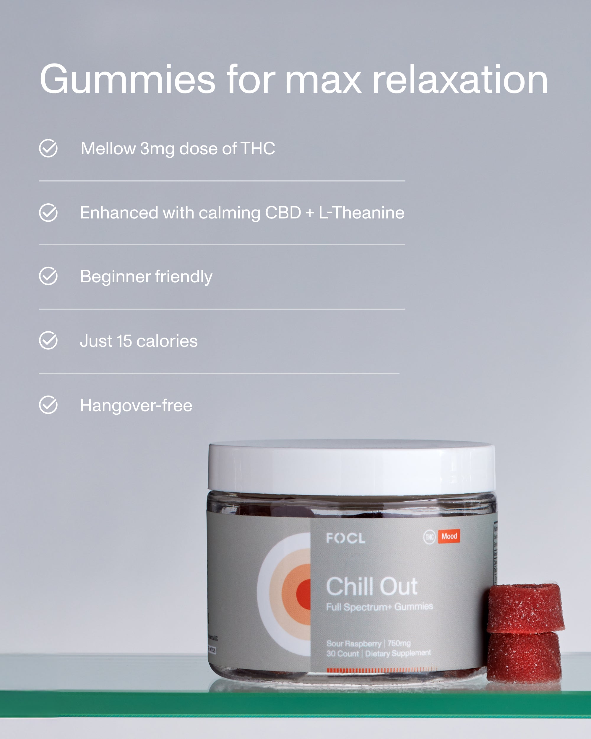 FOCL Chill Out Gummies