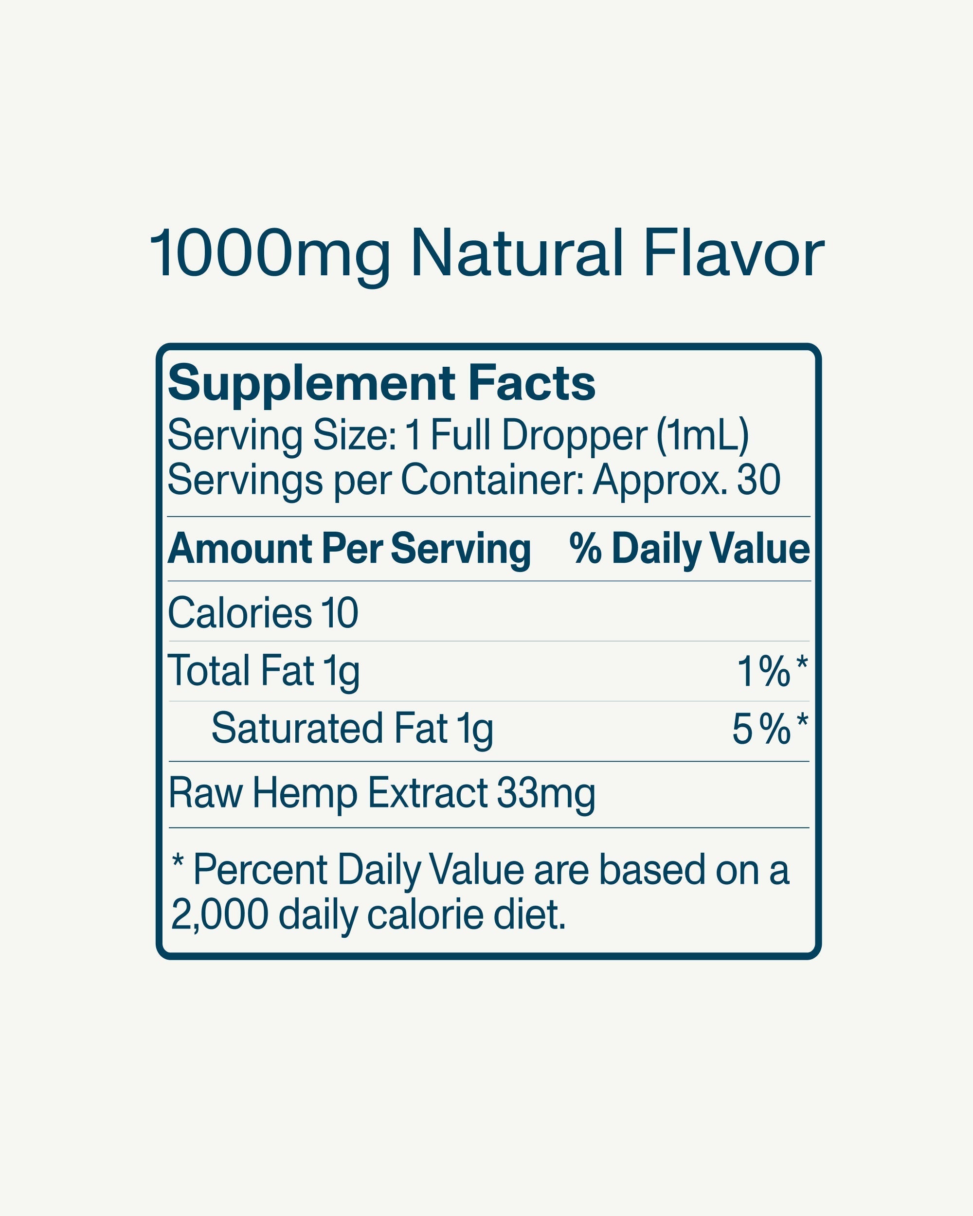 FOCL Daily Calm Broad Spectrum Drops - 1000mg Variety Pack