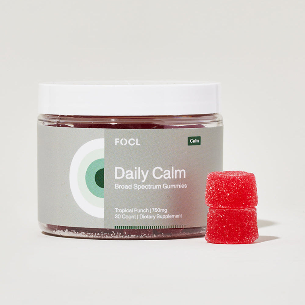 FOCL Daily Calm Broad Spectrum Gummies
