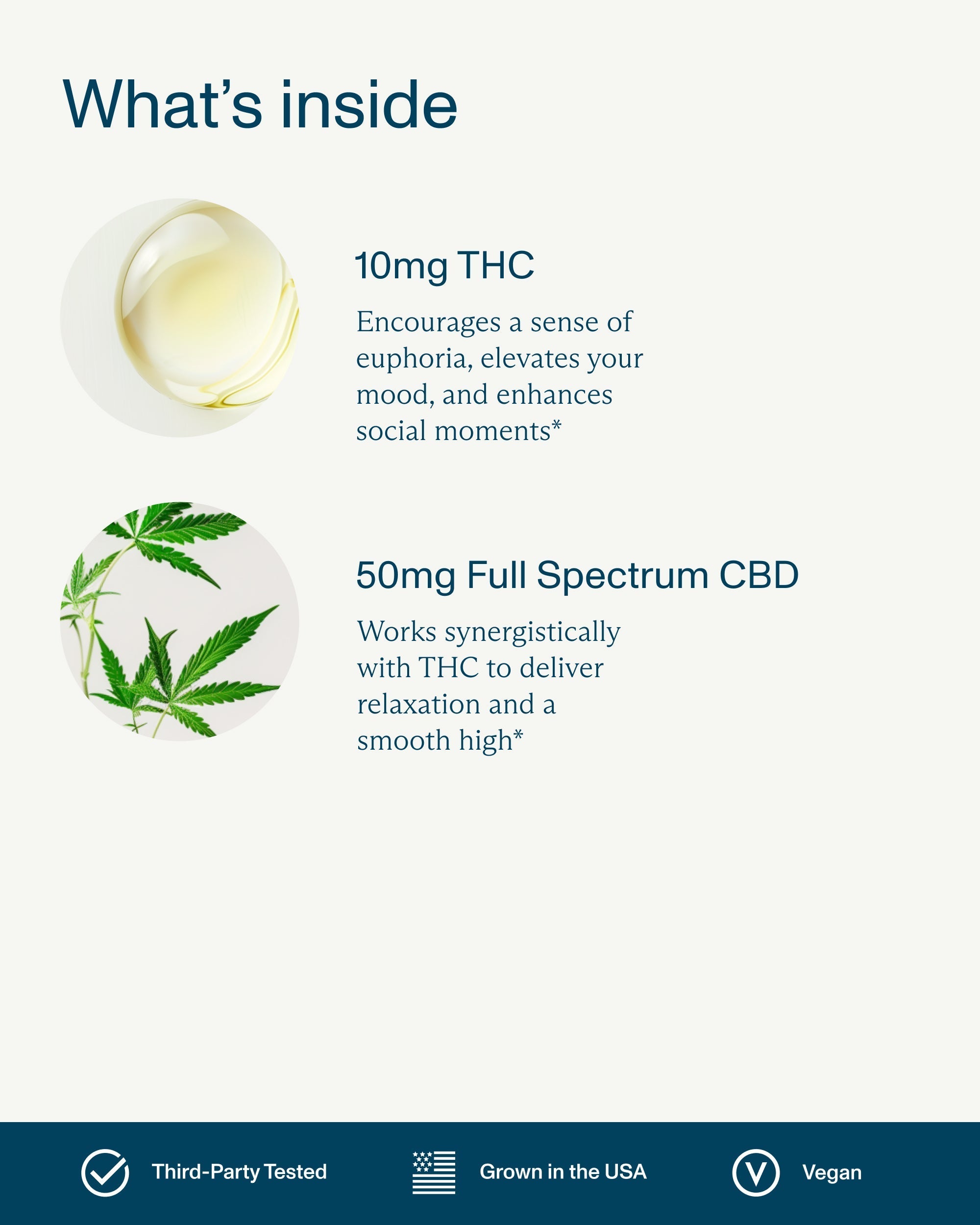 FOCL THC+ Extra 10mg Gummies