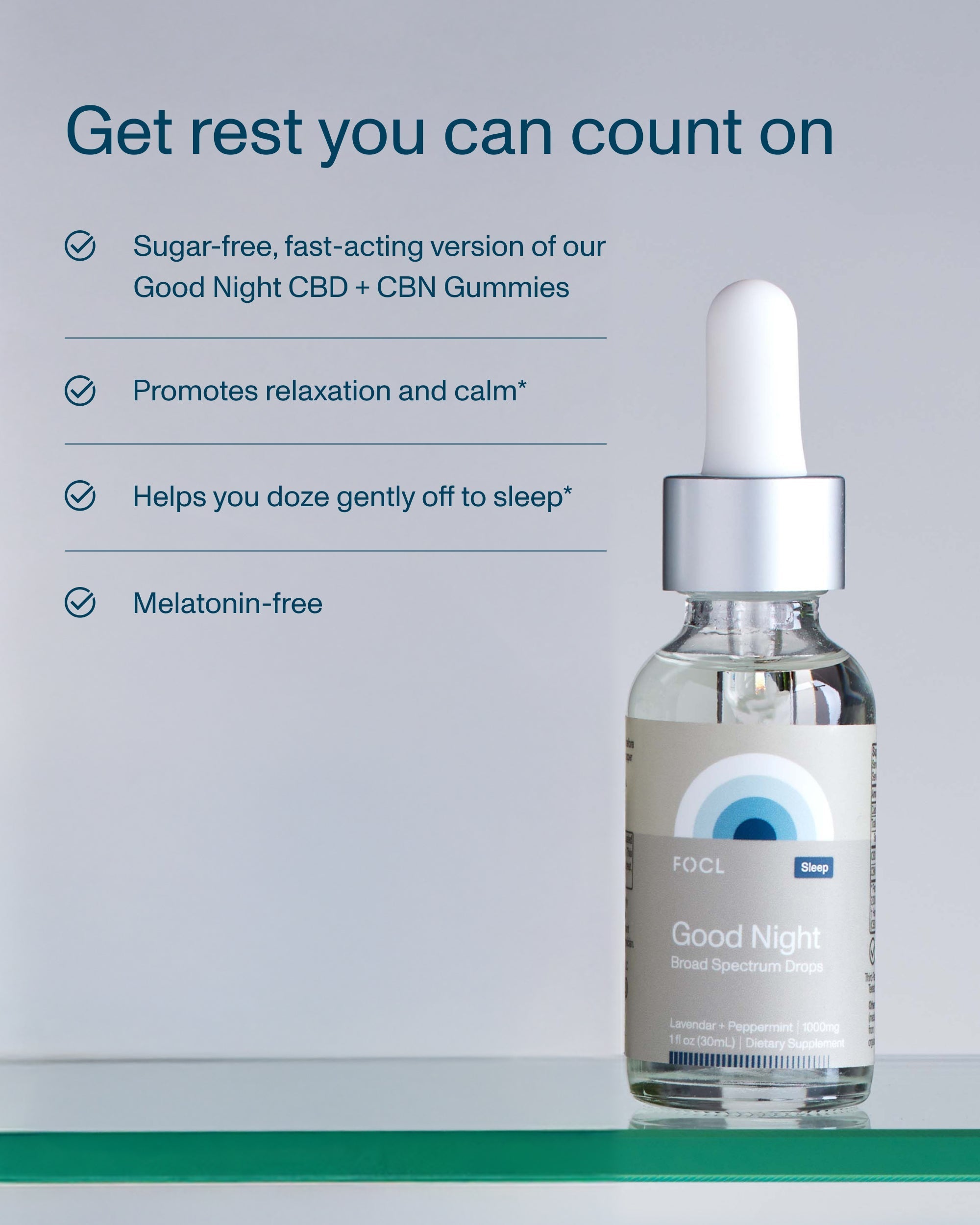 FOCL Good Night Broad Spectrum Sleep Drops
