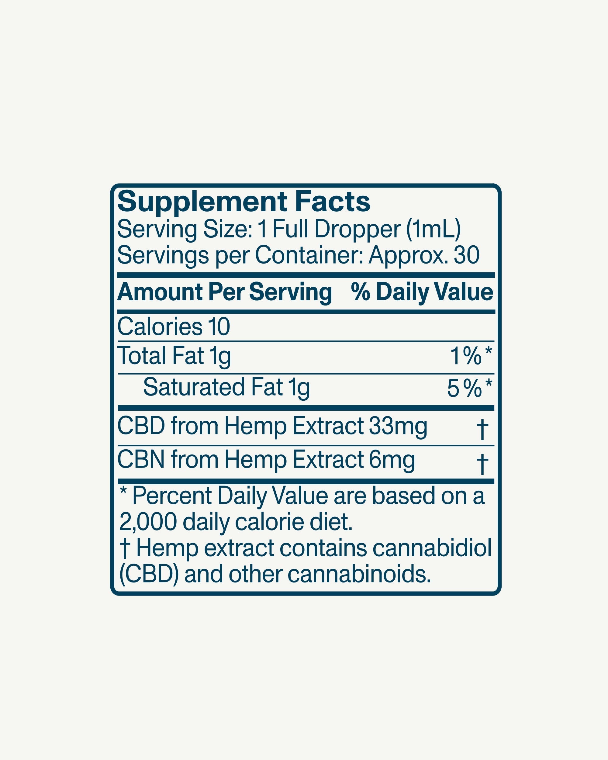 FOCL Good Night Broad Spectrum Sleep Drops