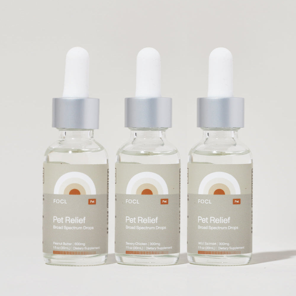FOCL Pet Relief Drops Variety Pack
