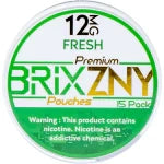 BRIXZNY Nicotine Pouches 12mg Best Price