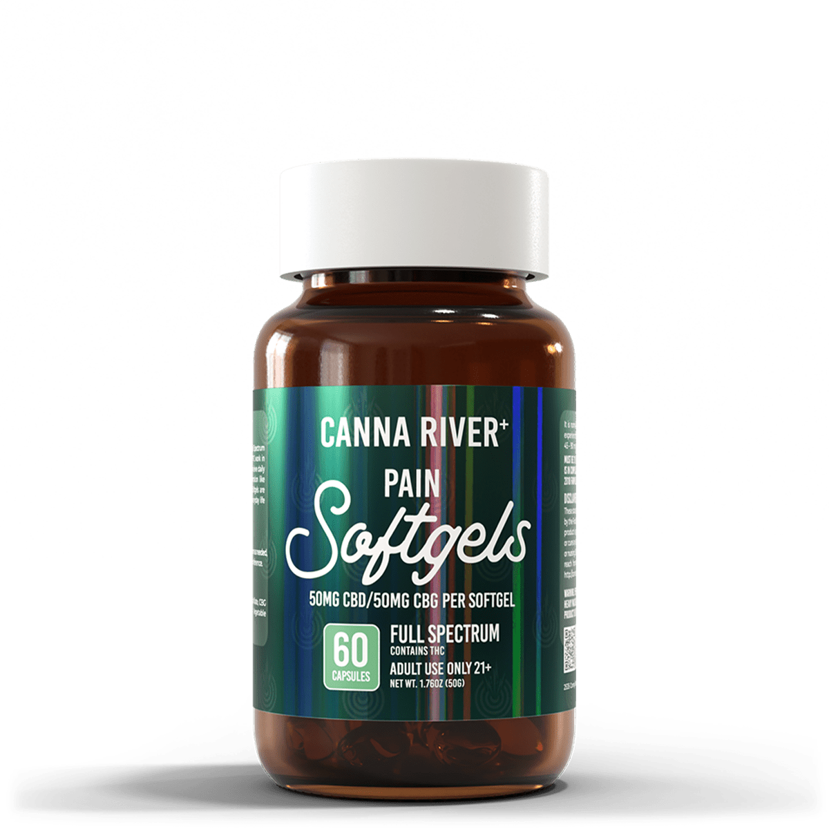 Canna River CBD Pain Softgels