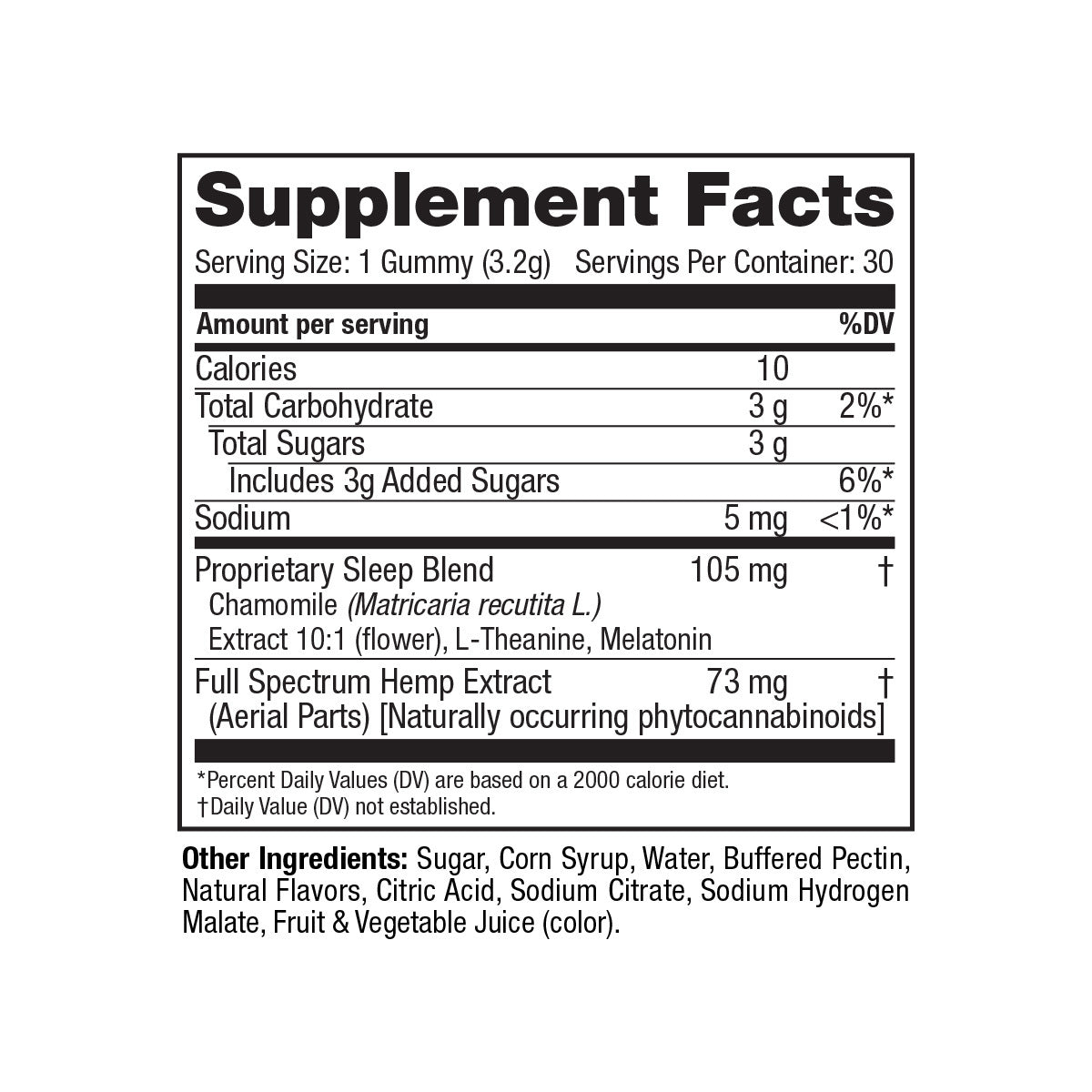 cbdMD Full Spectrum CBD Sleep Gummies