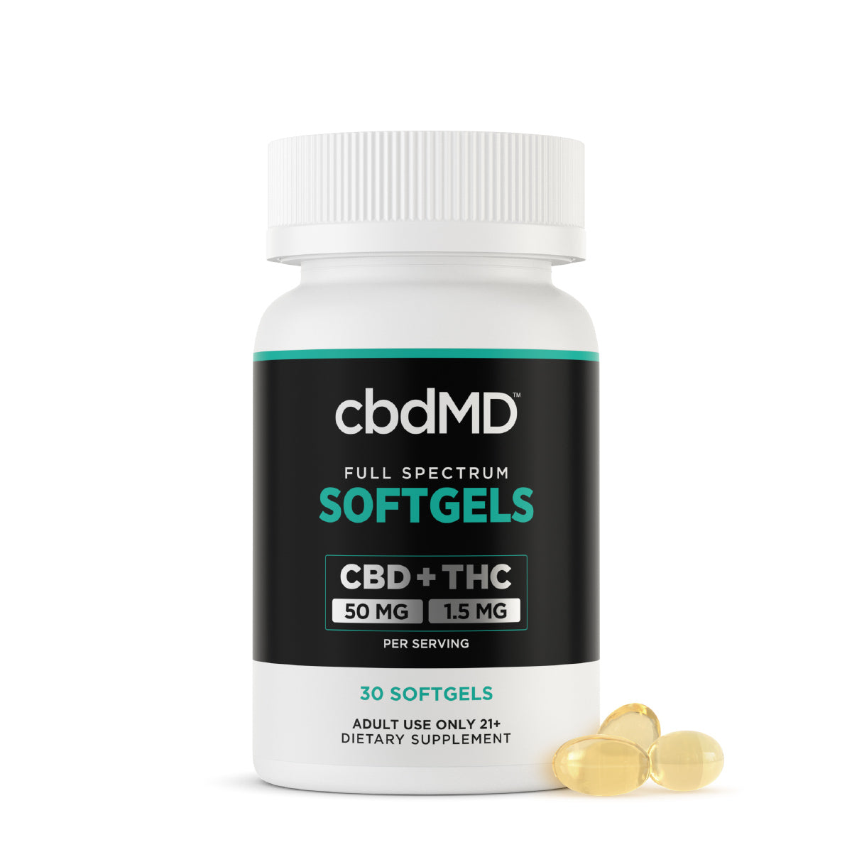 CBDfx Full Spectrum CBD Softgels