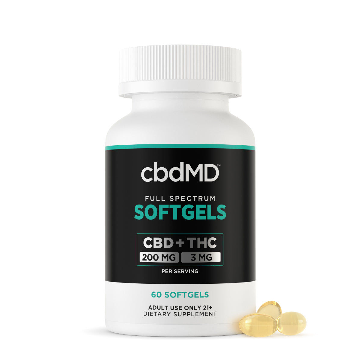 CBDfx Full Spectrum CBD Softgels