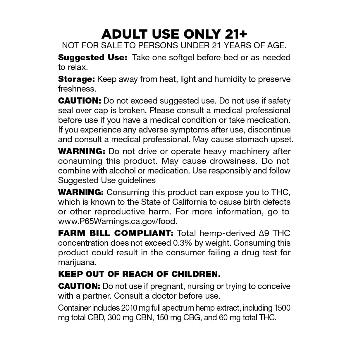 cbdMD Full Spectrum CBD Sleep Softgels