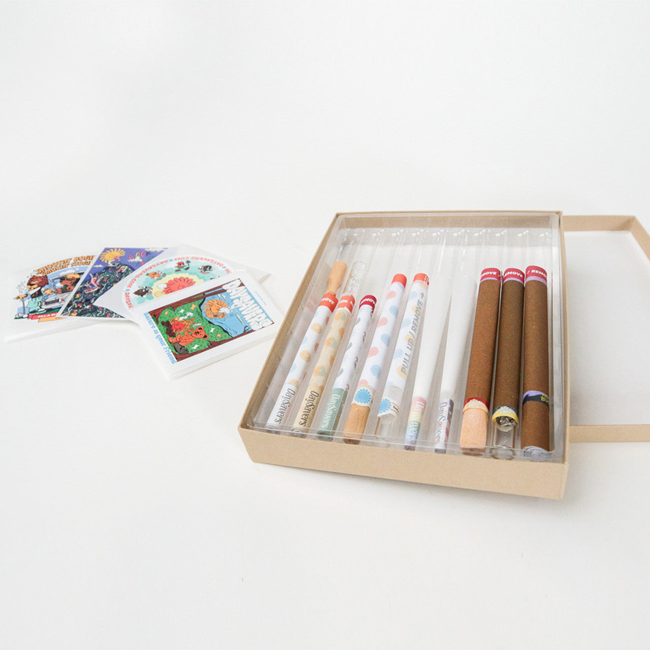 DaySavers Pre-Roll Expert Tester Sample Pack - Blunts, Tubes and Cones