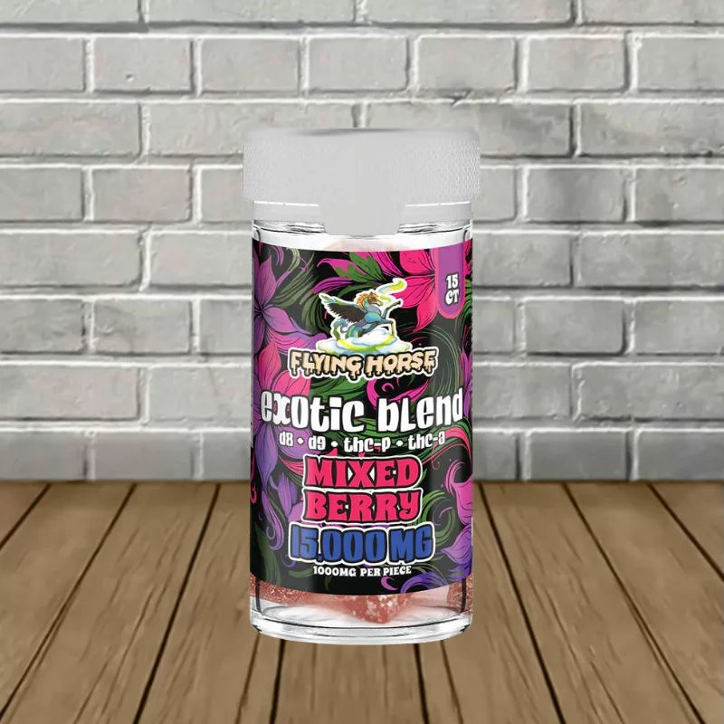 Flying Horse Exotic Blend Gummies 15000mg Best Price