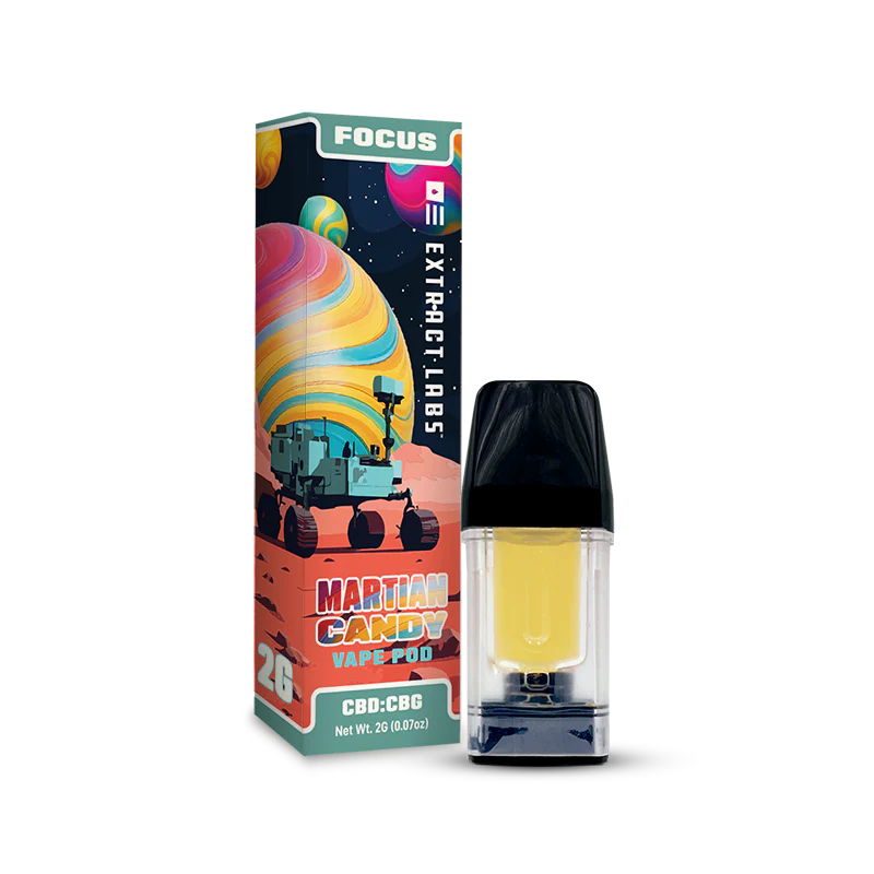 CBD Focus Pod | Martian Candy | Indica