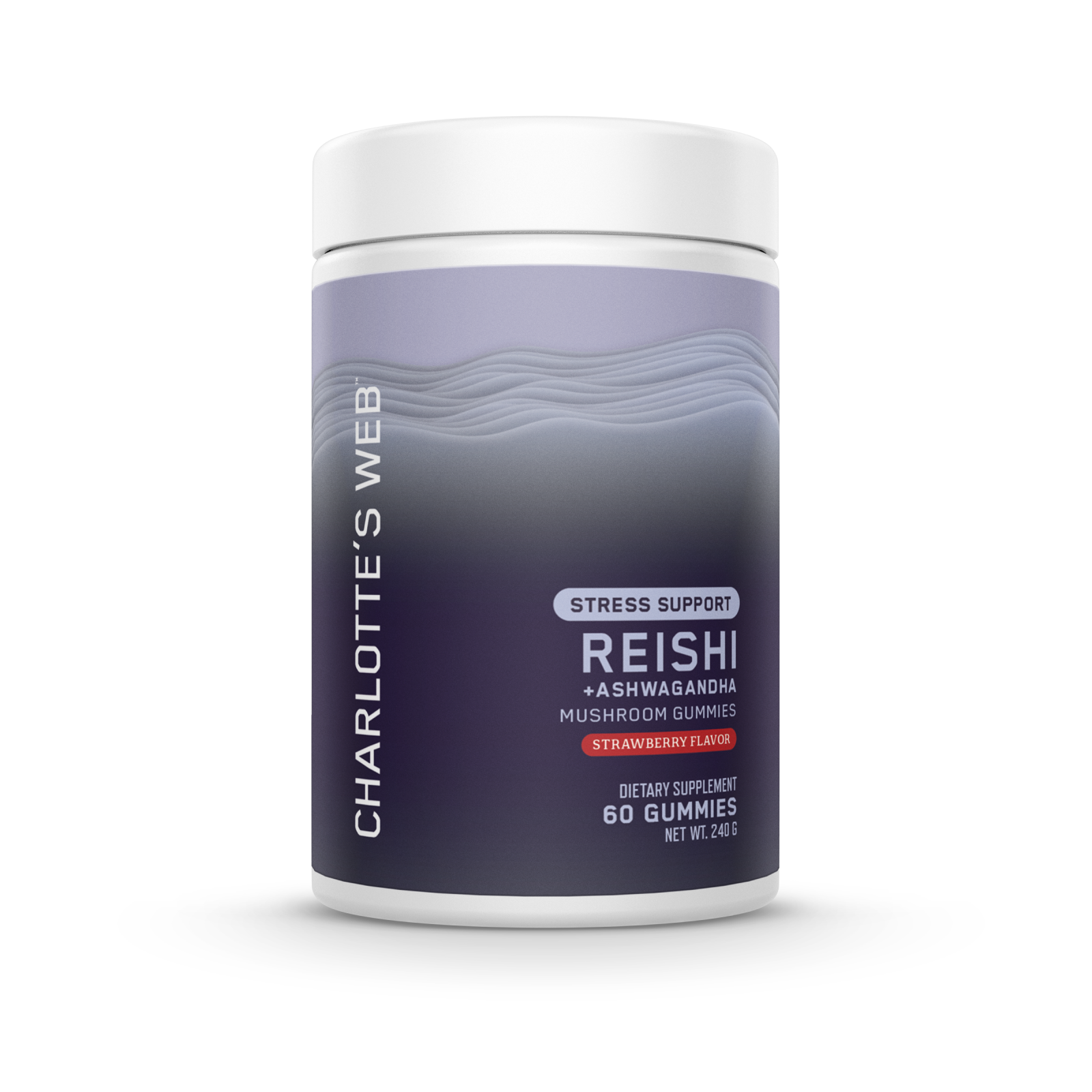 Charlotte's Web Stress Support with Reishi & Ashwagandha Mushroom Gummy Best Price