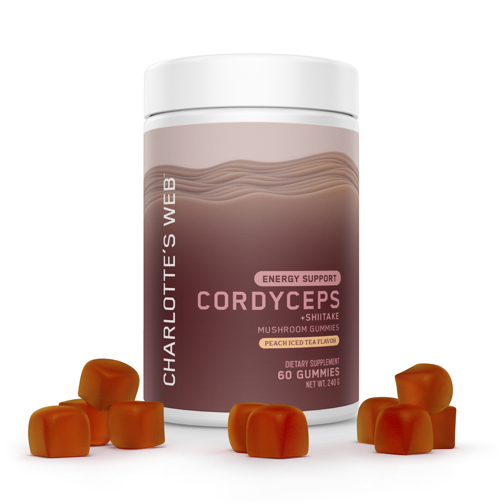 Charlotte's Web Energy Support with Cordyceps & Shiitake Mushroom Gummy Best Price