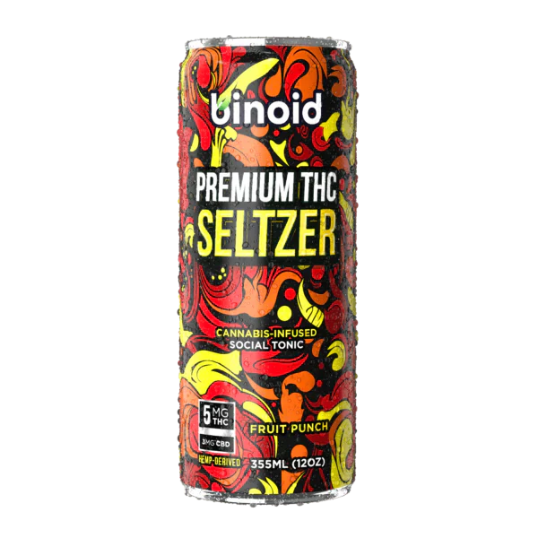 Binoid | THC + CBD Good Vibes Seltzers 320mg - 4ct Pack