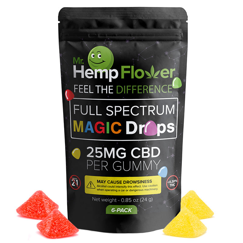 Full Spectrum CBD Gummies – 25mg CBD