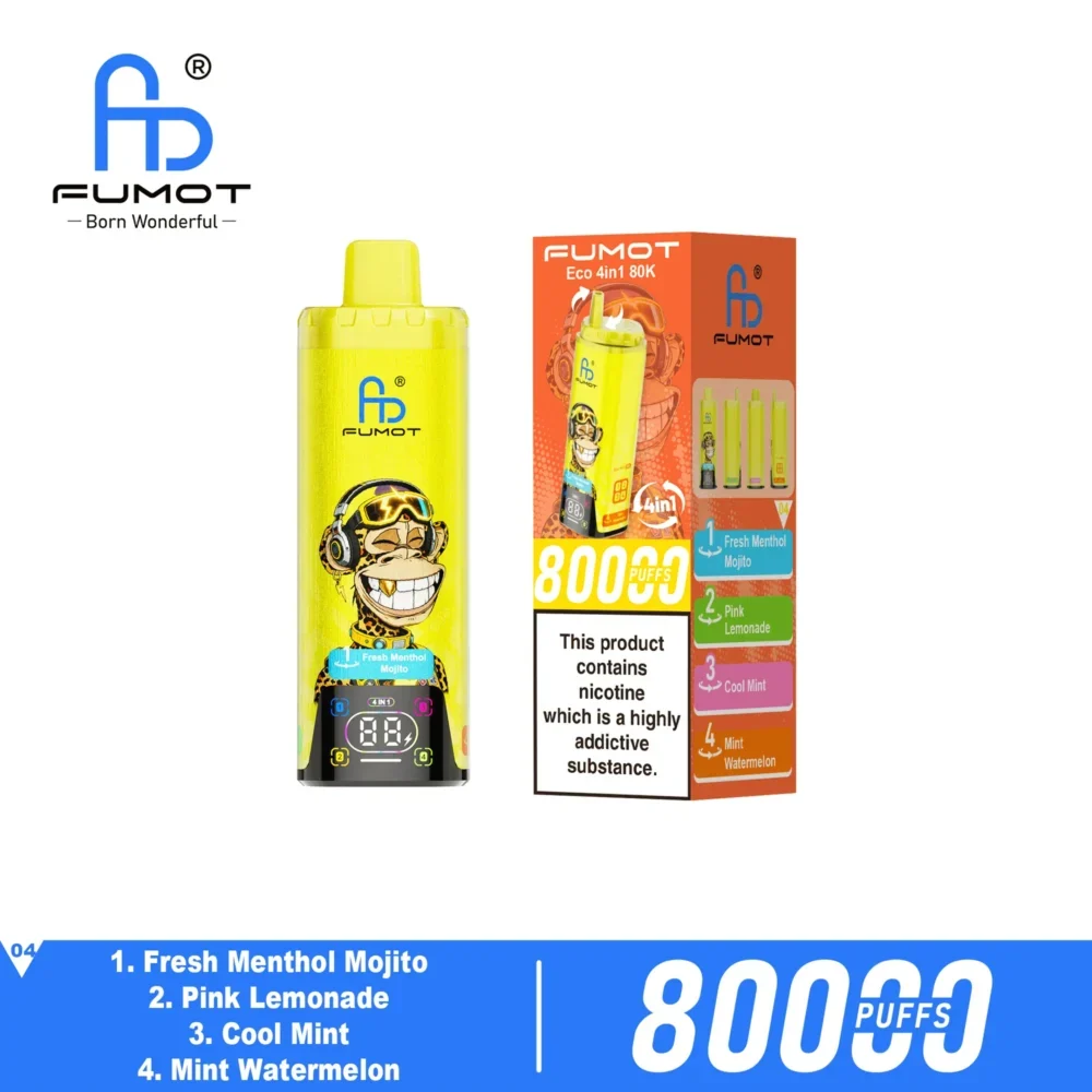 Fumot Eco 4-in-1 80K Disposable Vape 2%