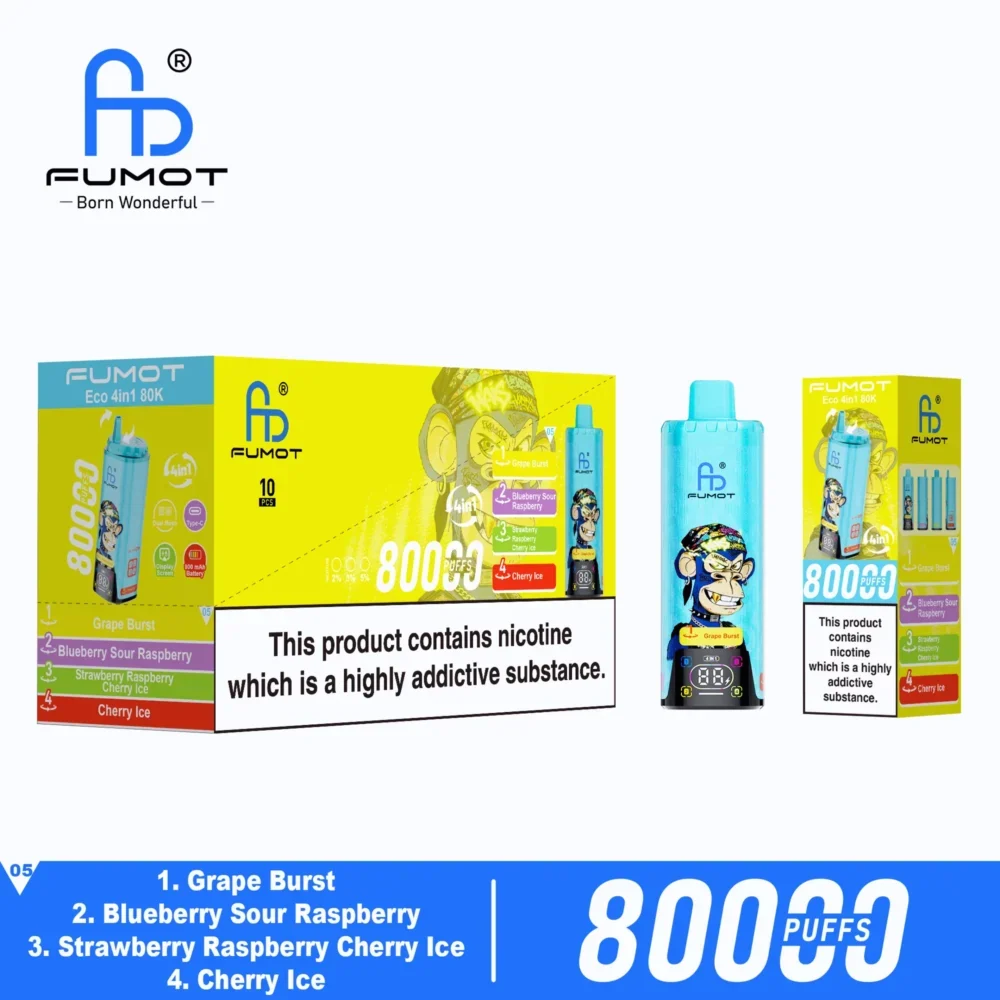 Fumot Eco 4-in-1 80K Disposable Vape 2%