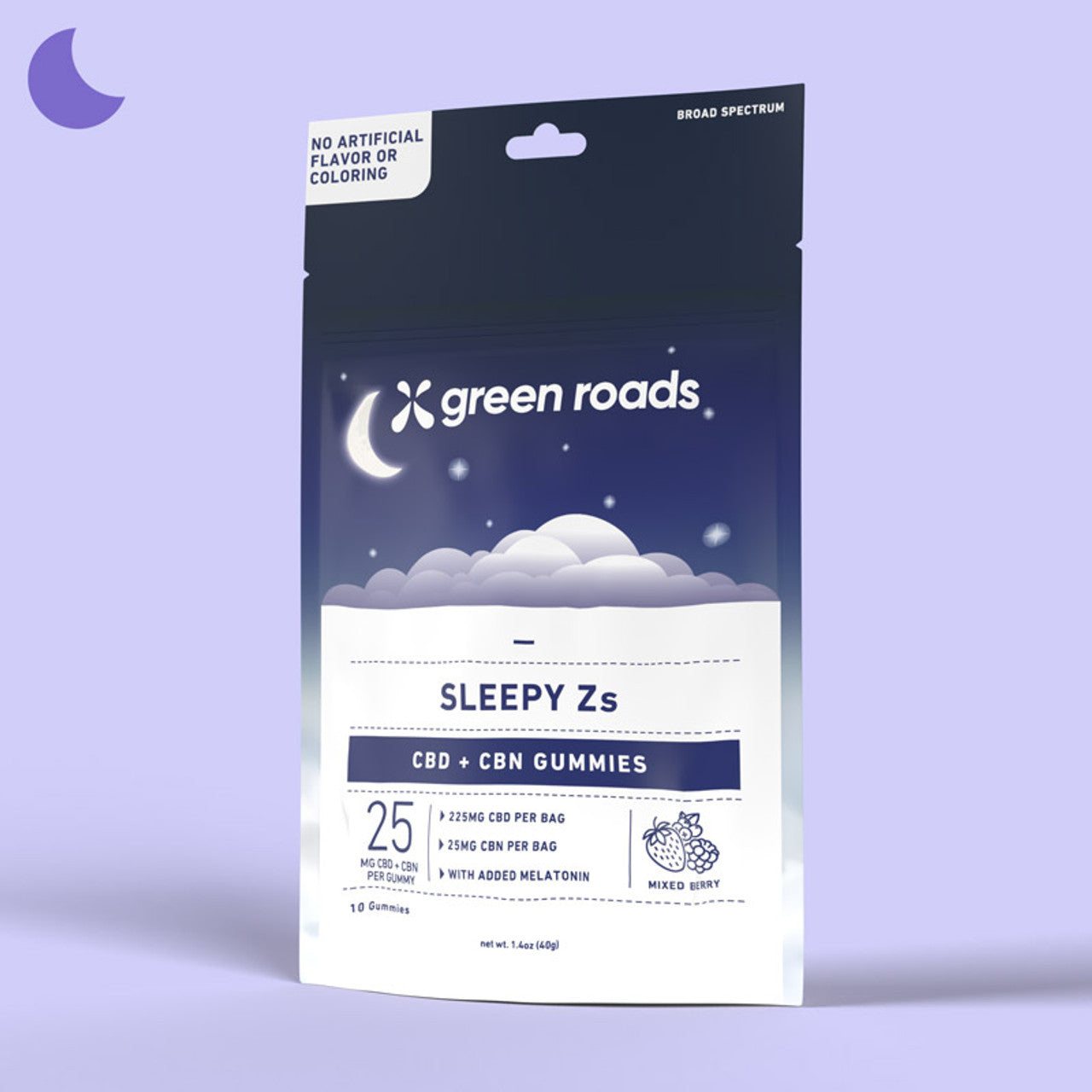 Green Roads Sleepy Zs CBD, CBN Gummies - (10ct) 250mg