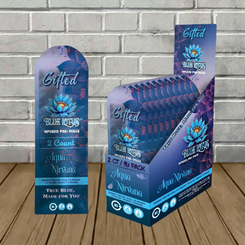 Gifted Blue Lotus Infused Prerolls 2ct
