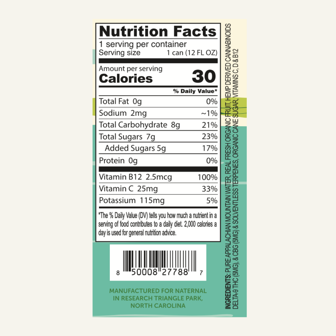 Naternal Ginger Lime Seltzer Best Sales Price - Seltzers