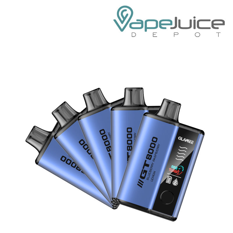 Glamee GT8000 Disposable 5 Pack Bundle