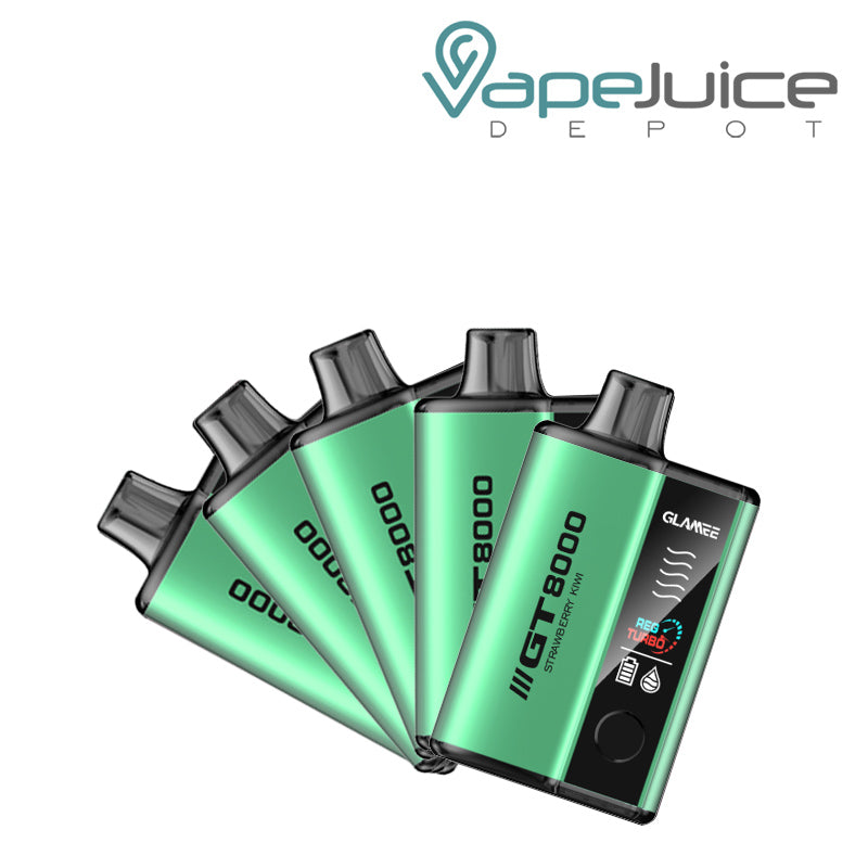 Glamee GT8000 Disposable 5 Pack Bundle