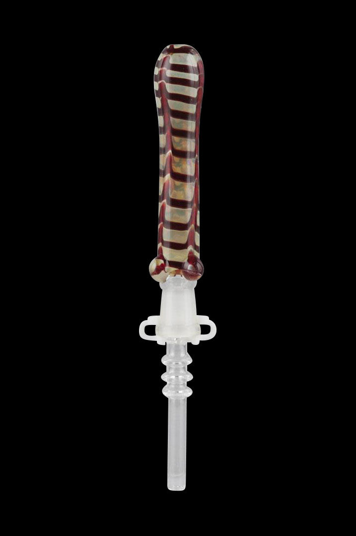 Nectar Collector Simple Glass Nectar Dab Straw Collector with Quartz Tip Best Sales Price - Accessories