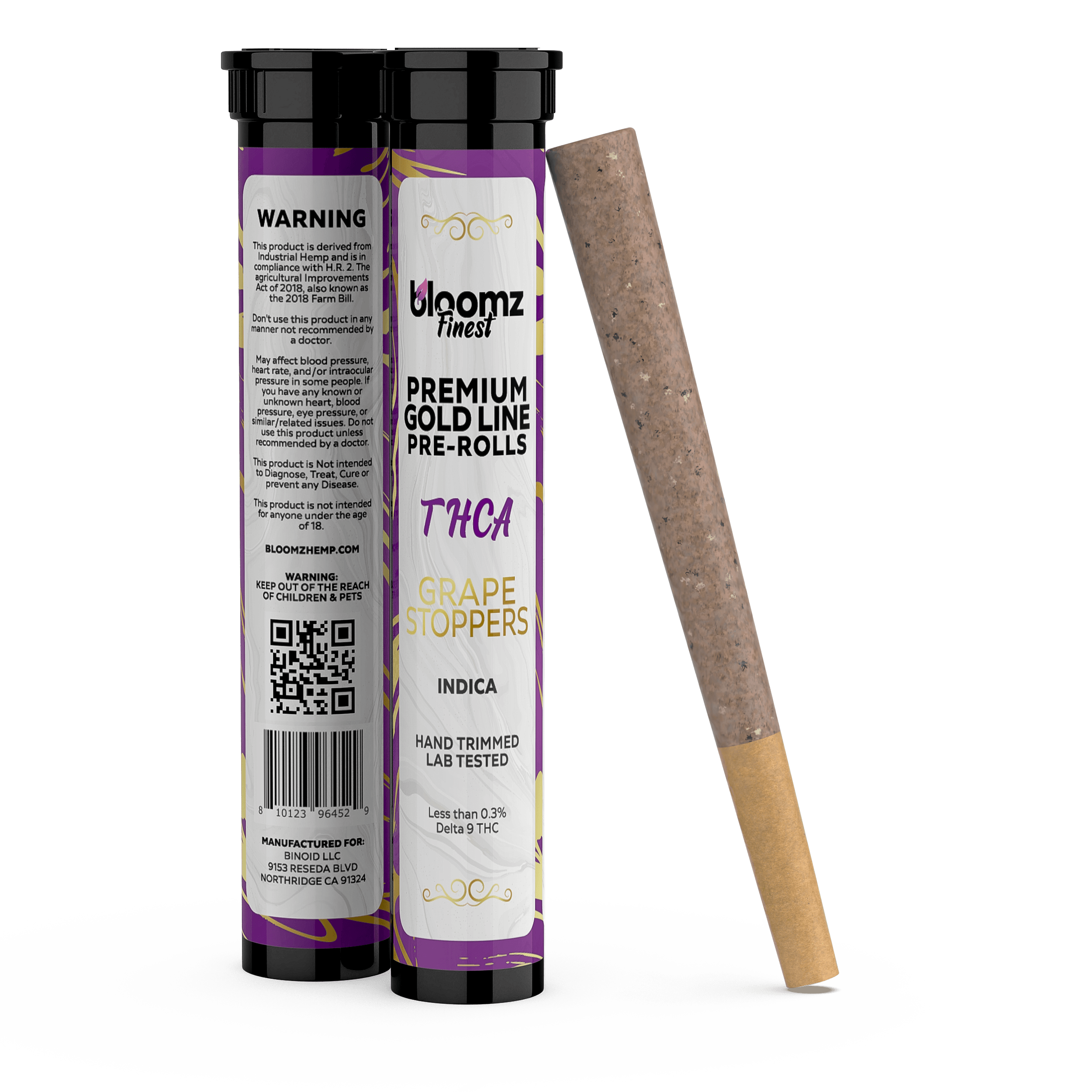 Bloomz Exotic THCA Pre-Rolls Gold Line – 3-Pack/6 Pack Best Price