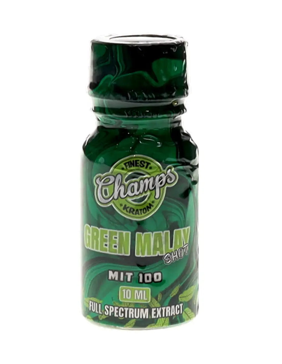 Green Malay Champs Kratom Shot MIT 100 10ml