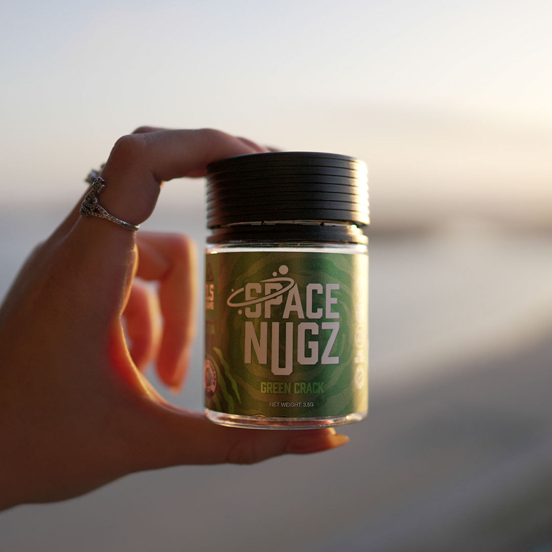 Galaxy Treats Space Nugz THCA Flower - Green Crack