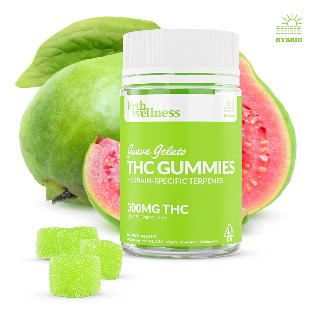 Erth Wellness Live Resin Delta 9 THC Gummies - 300mg Best Price