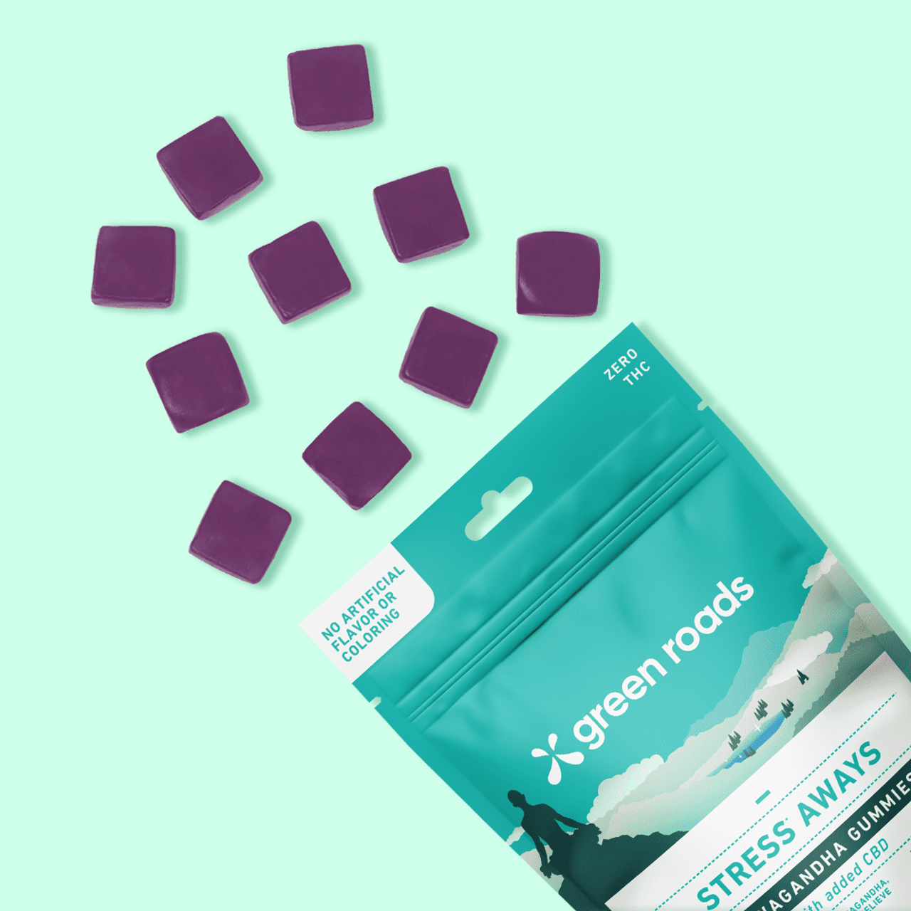 Stress Aways Ashwagandha Gummies - (10ct)