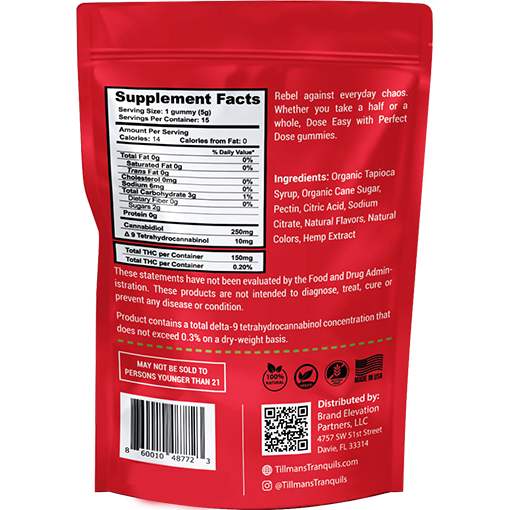 Tillmans Tranquils Watermelon 260mg Gummies �25:1 Best Price