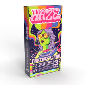 Haze Fantasy Blend Live Resin Disposable Vape Gelato – 3 grams
