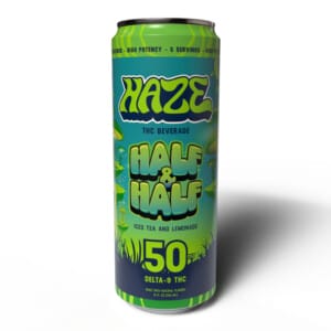 Haze Half & Half Iced Tea And Lemonade THC Beverage – 50MG
