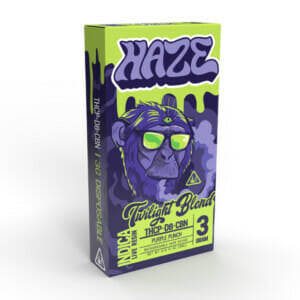 Haze Twilight Blend Live Resin Disposable Vape Purple Punch 3 grams