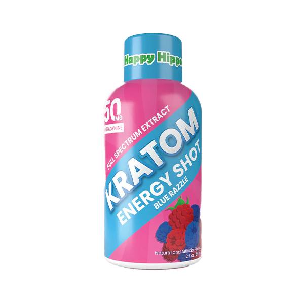 Happy Hippo Kratom Energy Shot 2oz