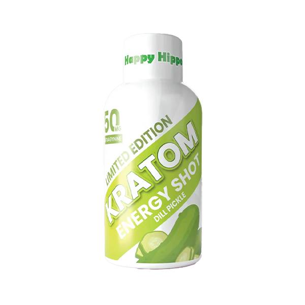 Happy Hippo Kratom Energy Shot 2oz