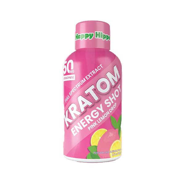 Happy Hippo Kratom Energy Shot 2oz