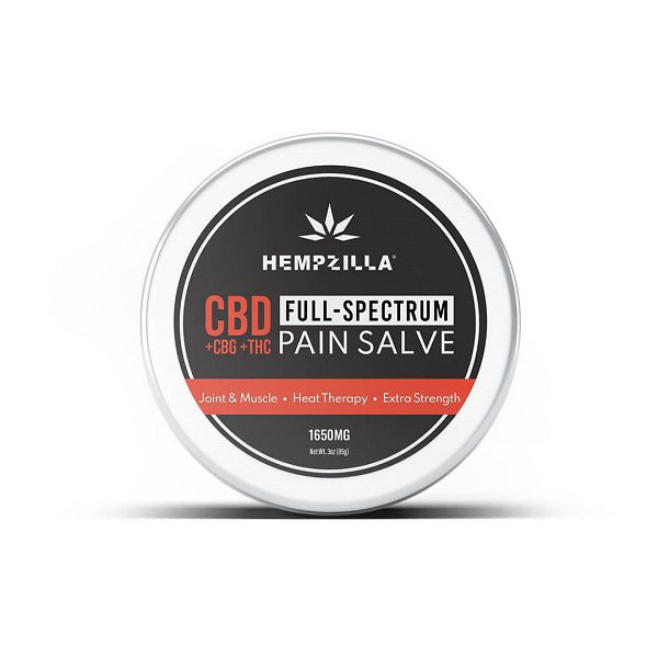 Hempzilla CBD Full-Spectrum Pain Salve 1650mg