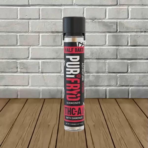 Half Bak’d Purifry’d Diamonds THCa Pre-Rolls 2g Best Price