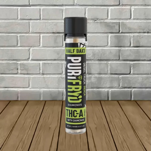 Half Bak’d Purifry’d Diamonds THCa Pre-Rolls 2g Best Price