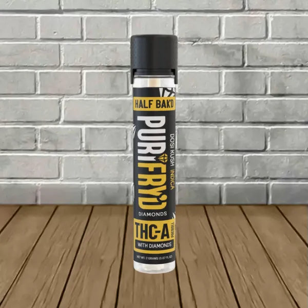 Half Bak’d Purifry’d Diamonds THCa Pre-Rolls 2g Best Price