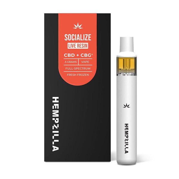 Hempzilla CBD Live Resin 0.5G Vape Pens Best Price