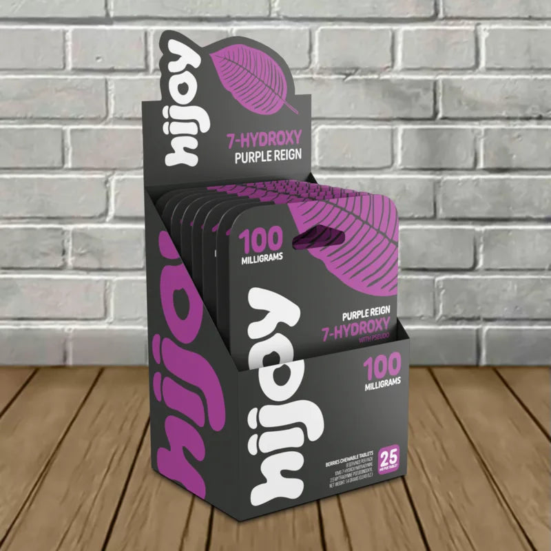 Hijoy 7-Hydroxy With Pseudo Chewable Tablets Full Case 10ct Best Price