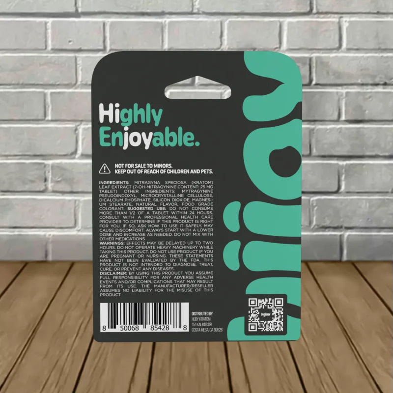 Hijoy 7-Hydroxy With Pseudo Chewable Tablets 4ct Best Price