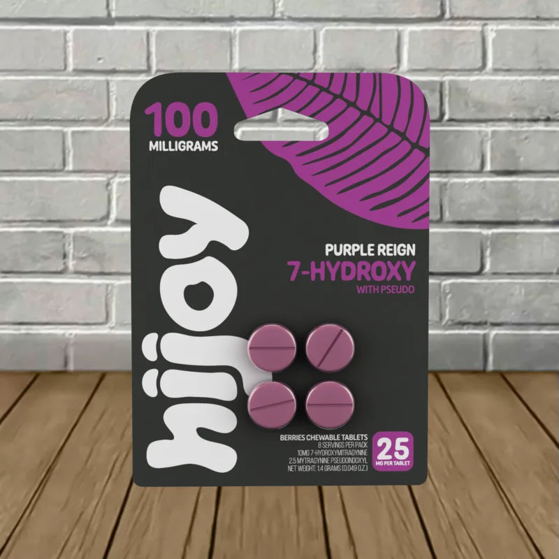 Hijoy 7-Hydroxy With Pseudo Chewable Tablets 4ct Best Price