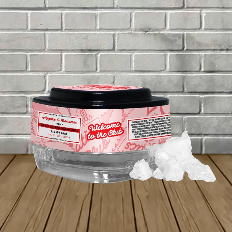 Hidden Hills 2.5G Zatics Club Cryo Cured Diamonds Dabs