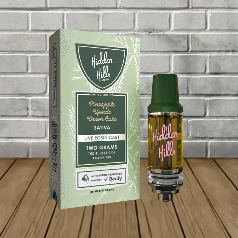 Hidden Hills Bussin Blend Live Rosin Cartridge 2g